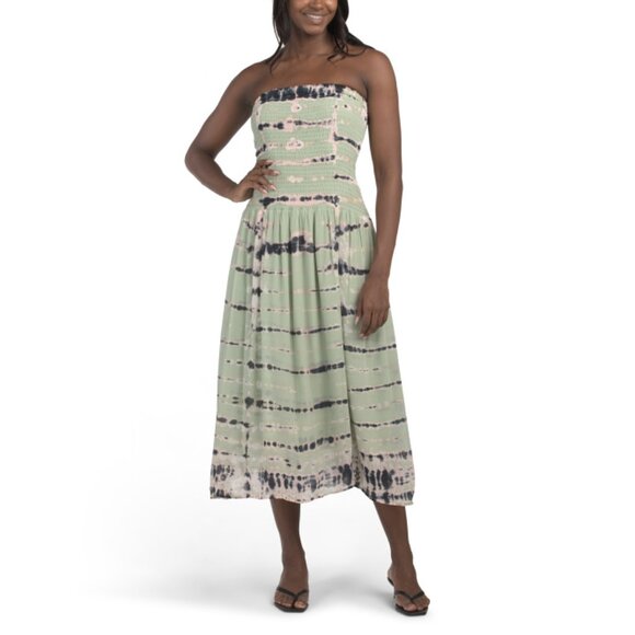 YOUNG FABULOUS & BROKE Dresses & Skirts - YOUNG FABULOUS & BROKE Mint Leaf Brenen Chiffon Maxi Dress